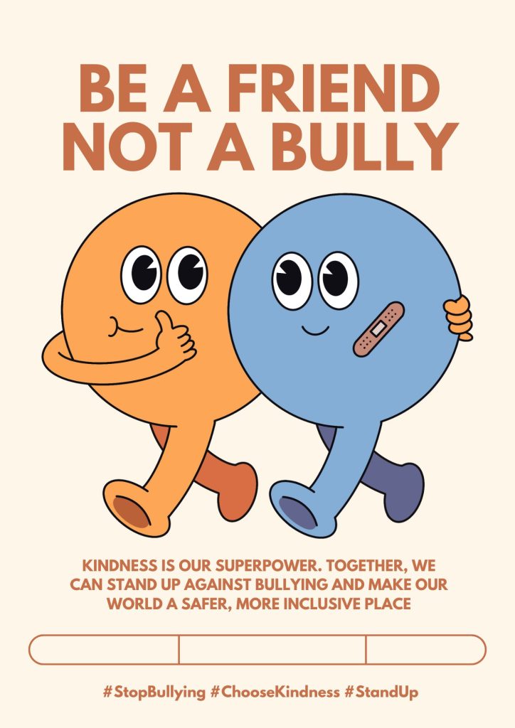 poster anti bullying di sekolah